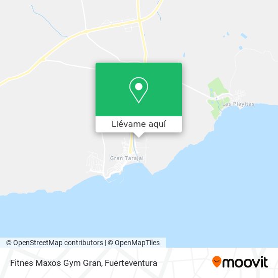 Mapa Fitnes Maxos Gym Gran