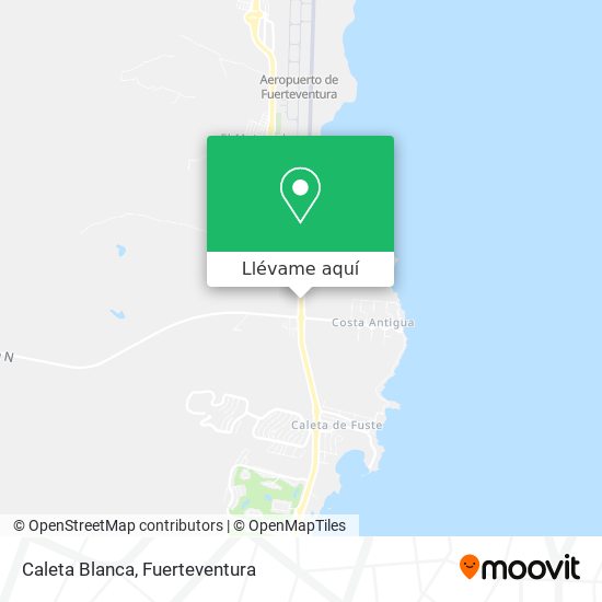 Mapa Caleta Blanca