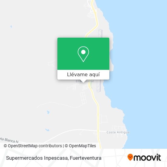 Mapa Supermercados Inpescasa