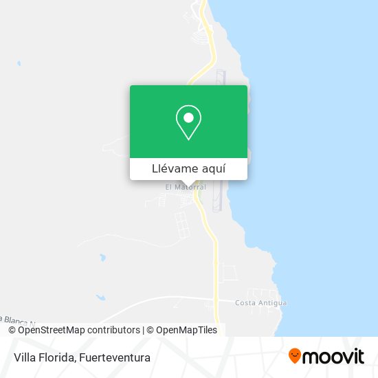 Mapa Villa Florida