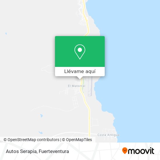 Mapa Autos Serapia