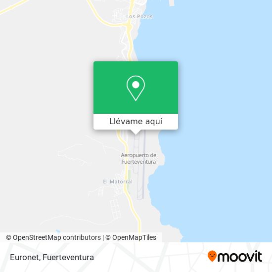 Mapa Euronet