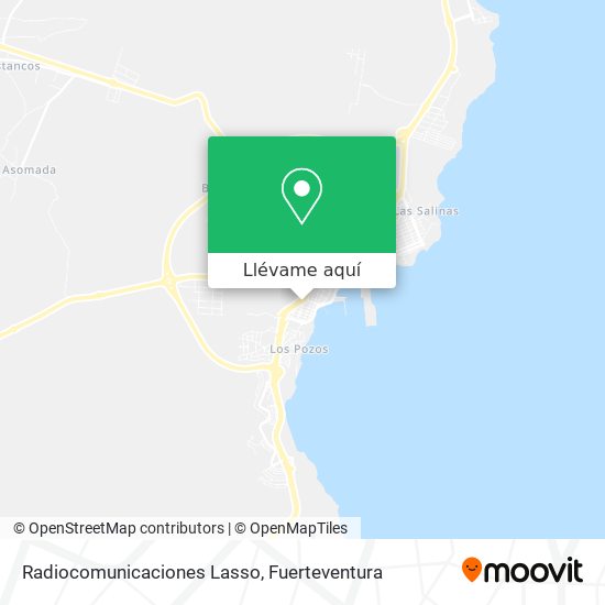 Mapa Radiocomunicaciones Lasso