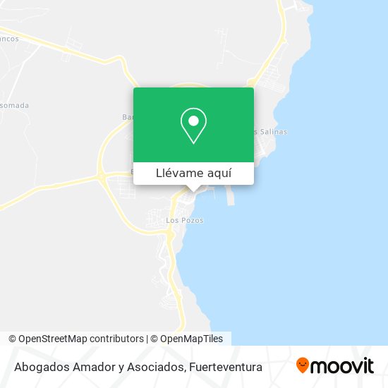 Mapa Abogados Amador y Asociados