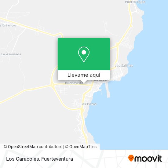 Mapa Los Caracoles