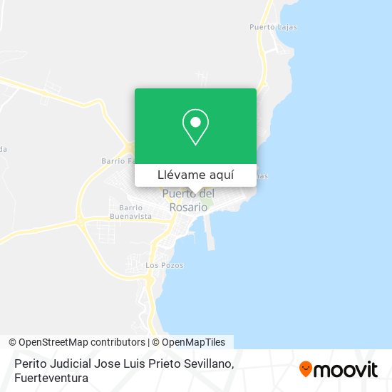 Mapa Perito Judicial Jose Luis Prieto Sevillano