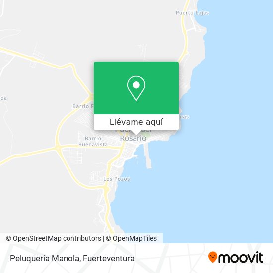 Mapa Peluqueria Manola