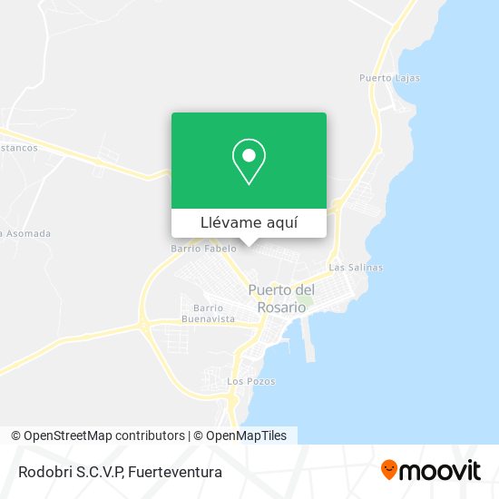 Mapa Rodobri S.C.V.P