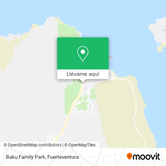 Mapa Baku Family Park