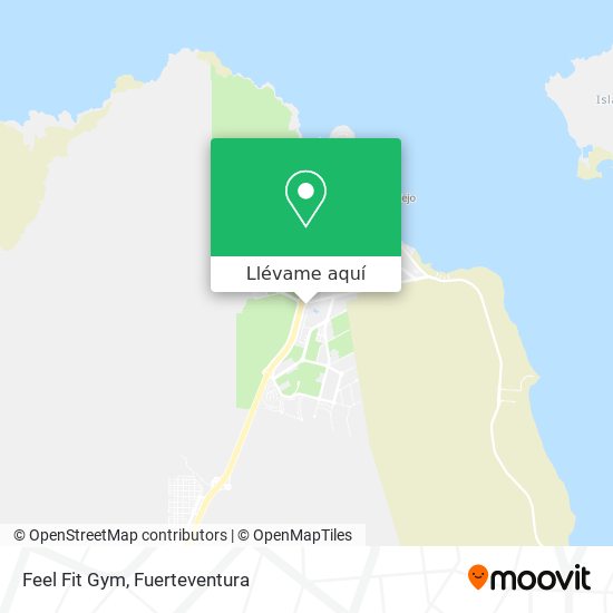Mapa Feel Fit Gym
