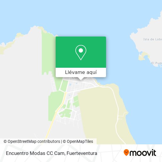 Mapa Encuentro Modas CC Cam