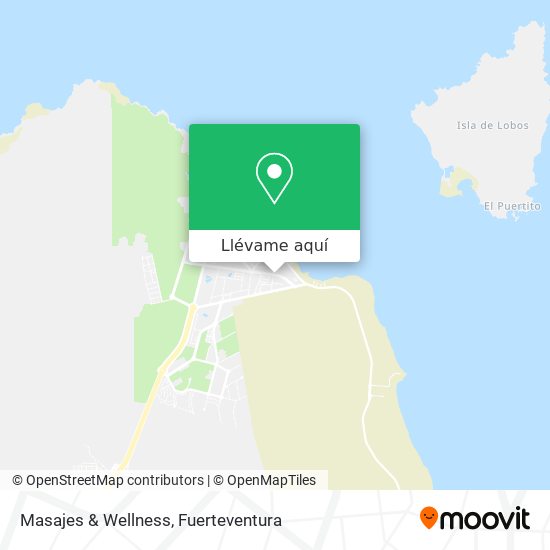 Mapa Masajes & Wellness