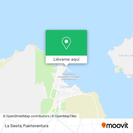 Mapa La Siesta