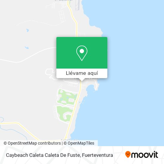 Mapa Caybeach Caleta Caleta De Fuste
