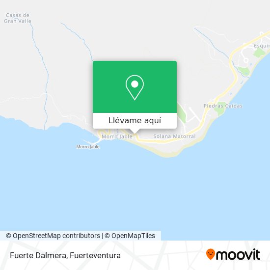 Mapa Fuerte Dalmera