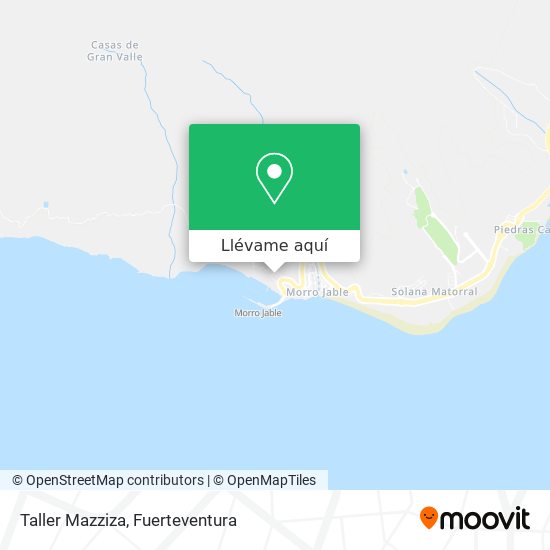 Mapa Taller Mazziza