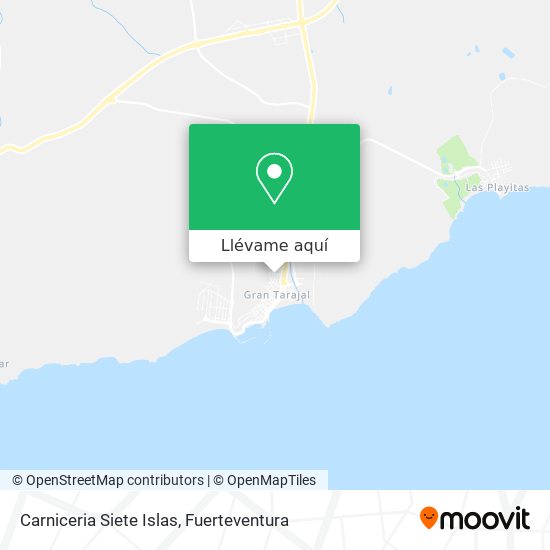 Mapa Carniceria Siete Islas