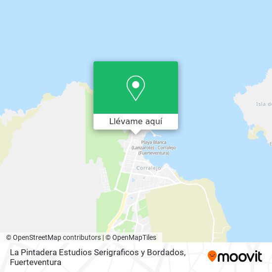 Mapa La Pintadera Estudios Serigraficos y Bordados