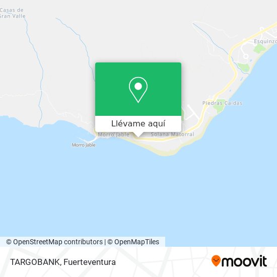 Mapa TARGOBANK