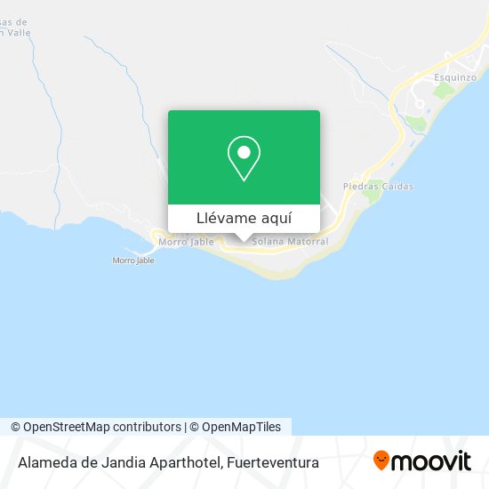 Mapa Alameda de Jandia Aparthotel