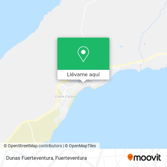 Mapa Dunas Fuerteventura