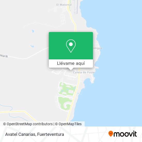 Mapa Avatel Canarias