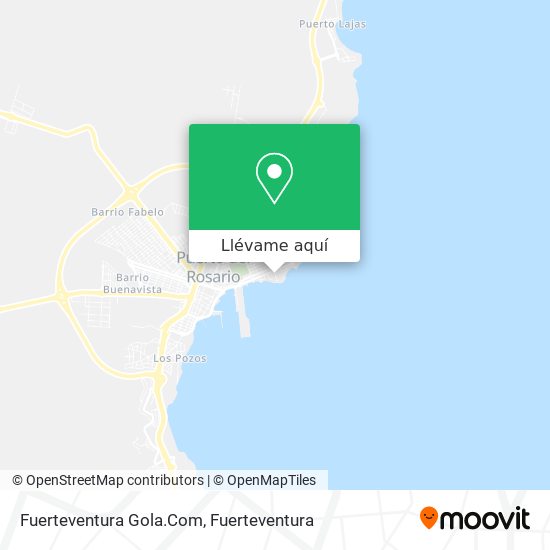 Mapa Fuerteventura Gola.Com