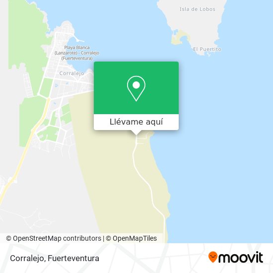 Mapa Corralejo