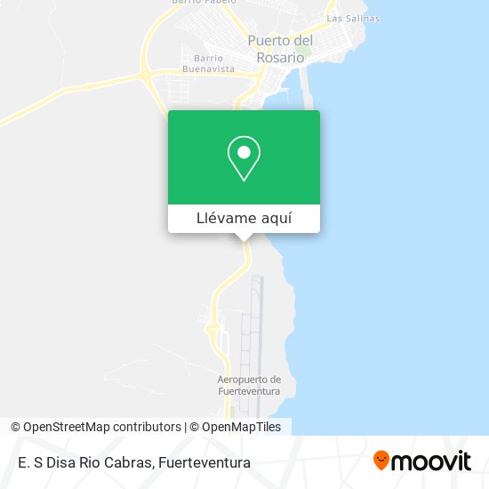 Mapa E. S Disa Rio Cabras