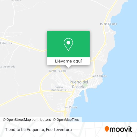 Mapa Tiendita La Esquinita