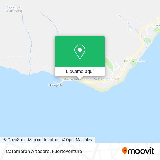 Mapa Catamaran Aitacaro