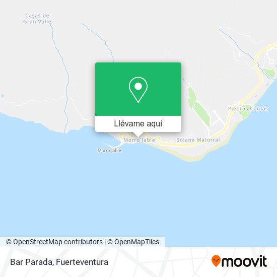 Mapa Bar Parada