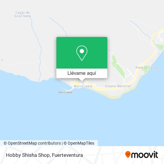 Mapa Hobby Shisha Shop