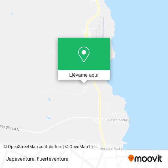 Mapa Japaventura