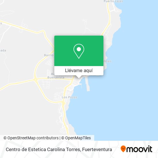 Mapa Centro de Estetica Carolina Torres