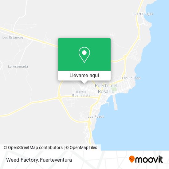 Mapa Weed Factory