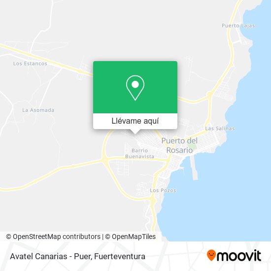 Mapa Avatel Canarias - Puer