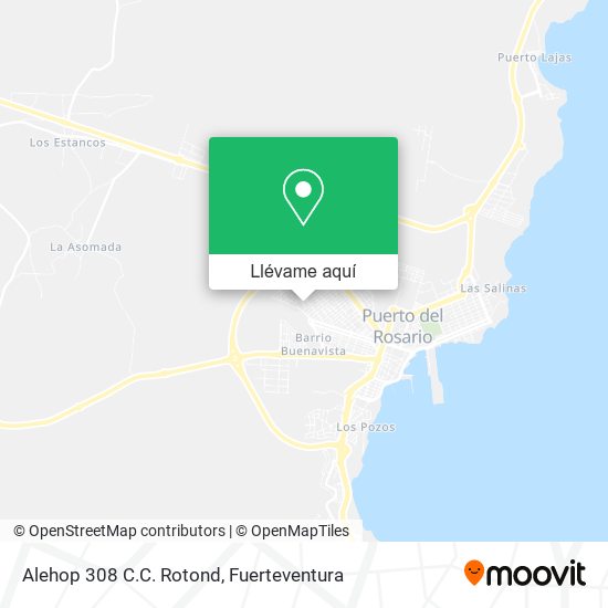 Mapa Alehop 308 C.C. Rotond
