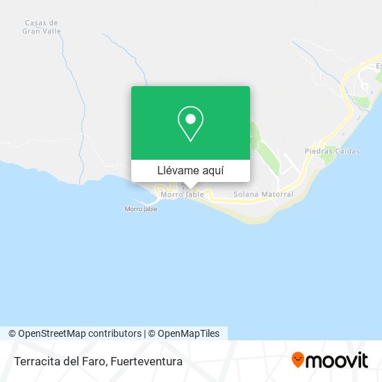 Mapa Terracita del Faro