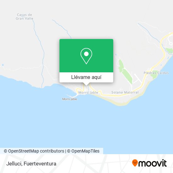 Mapa Jelluci