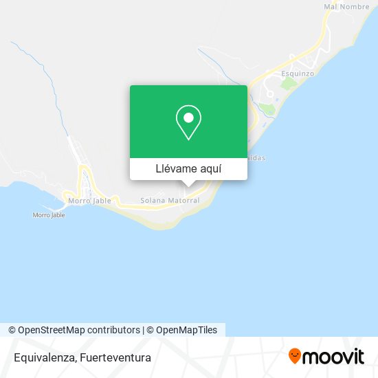 Mapa Equivalenza