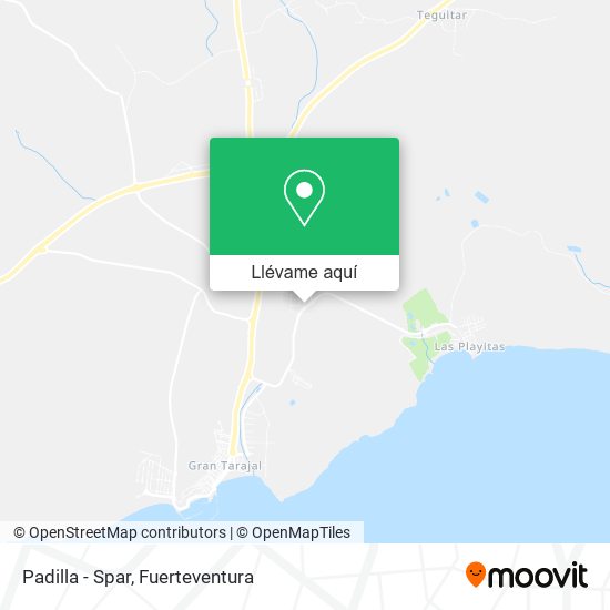 Mapa Padilla - Spar