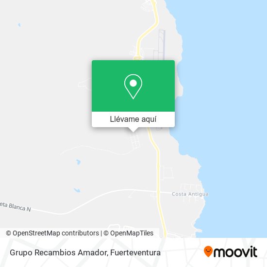 Mapa Grupo Recambios Amador