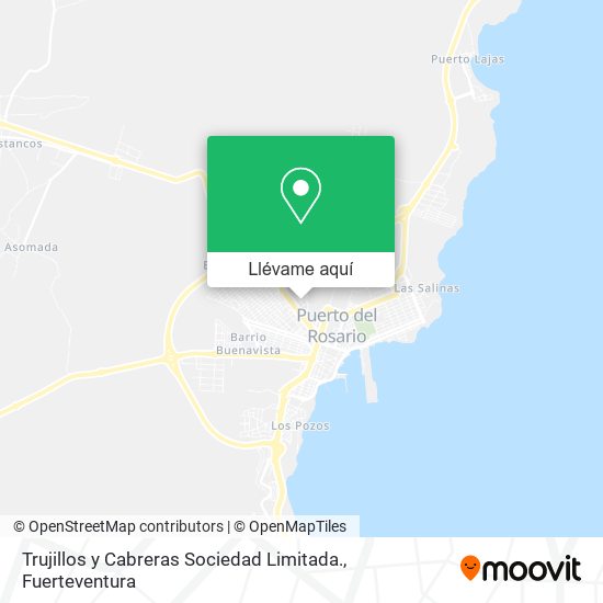 Mapa Trujillos y Cabreras Sociedad Limitada.