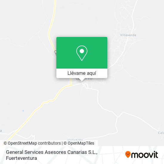 Mapa General Services Asesores Canarias S.L.