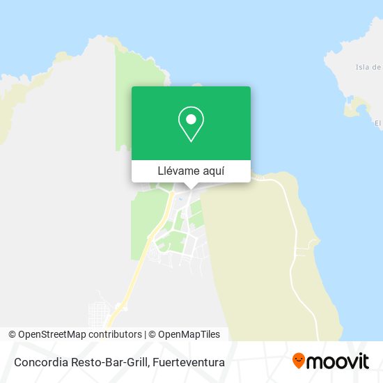 Mapa Concordia Resto-Bar-Grill