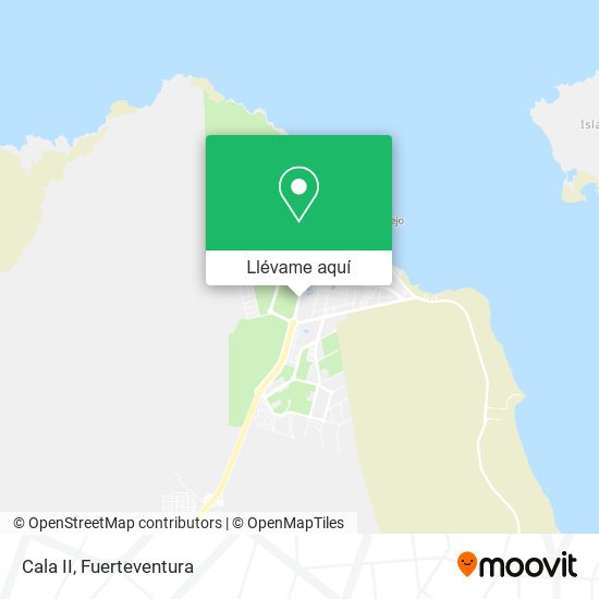 Mapa Cala II