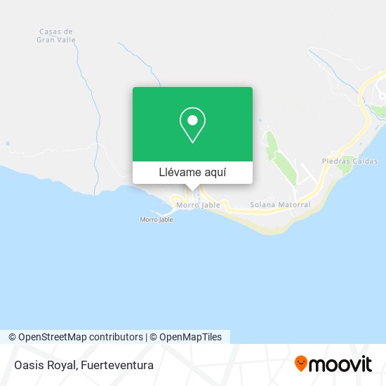 Mapa Oasis Royal