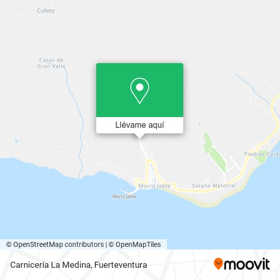 Mapa Carnicería La Medina