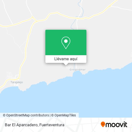 Mapa Bar El Aparcadero